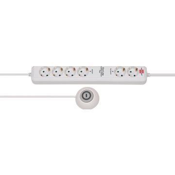 stekker omlijsting ECO-Line stekkerdoos 6lade 1,5m 2 perman