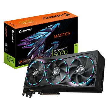 Gigabyte AORUS GeForce RTX 5070 MASTER - Videokaart