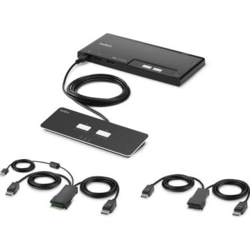 Belkin Modular Secure Dual Head - KVM-schakelaar