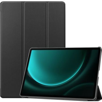 Accezz Trifold Bookcase Samsung Tab S10 Plus / Tab S9 FE Plus - Zwart