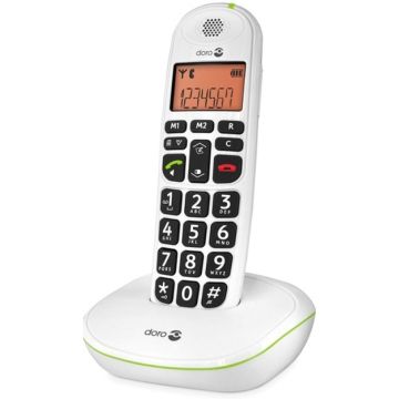 DORO PhoneEasy 100w - Snoerloze telefoon met nummerherkenning