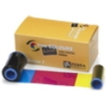 Zebra - Kleur (cyaan, magenta, geel, zwarte hars, transparante deklaag)