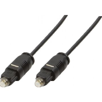 Toslink Kabel LOGILINK 2,0m zwart