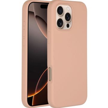 Accezz Liquid Silicone Backcover met MagSafe iPhone 16 Pro Max - Roze
