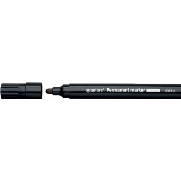 Quantore 630311 Zwart - Permanente marker (10 stuks)
