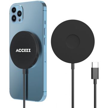 Accezz Wireless Charger USB-C | MagSafe en draadloze oplader - 1 meter