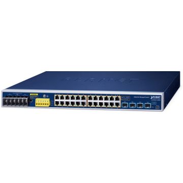 Planet Industrial L2+ 24-Port PoE+ Managed Switch IGS-R4215-