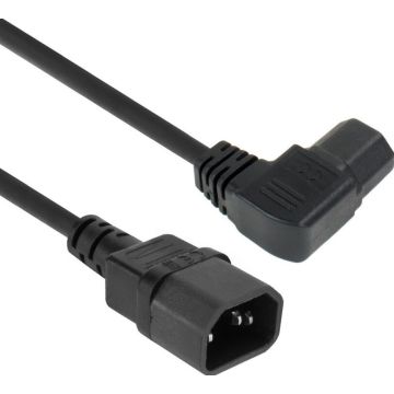 POWERCORD C14-C15 L ANG 0.60M. 1 stk