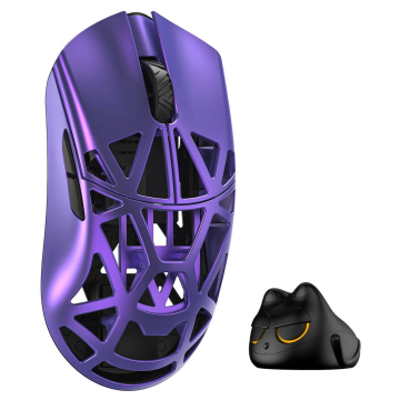 WLMouse Beast X Pro Solid Sides Purple - Muis