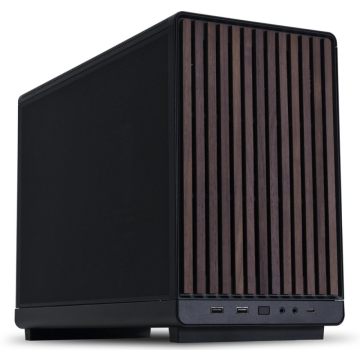 Lian Li A3-mATX Wooden Edition Black - Behuizing
