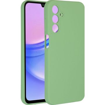 Accezz Liquid Silicone Backcover Samsung Galaxy A15 (5G/4G) - Groen