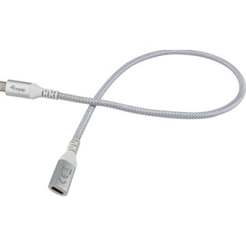 Equip USB Kabel 3.2 C -> C St/St 0.50m 5A 4K/60Hz