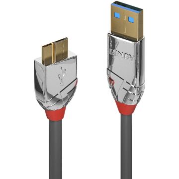 Lindy USB 3.0 Kabel Type A/Micro-B Cromo Line M/M 2m