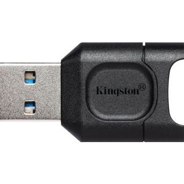 Kingston MobileLite Plus - Kaartlezer (microSD, microSDHC, microSDXC, microSDHC UHS-I, microSDXC UHS-I, microSDHC UHS-II, microSDXC UHS-II)