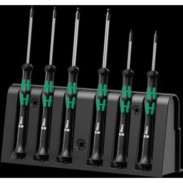 Wera Elektronik-Schraubendrehersatz + Rack 6tlg. 2052/6