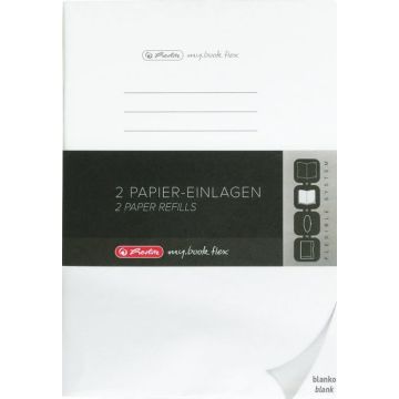 Herlitz Refill flex A4 2x40 Pag. blanko FSC Mix