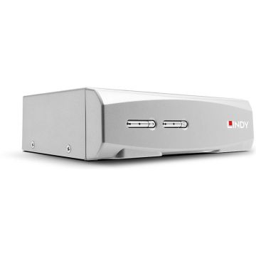 Lindy HDMI KVM Switch Pro 2 Port 18G & USB
