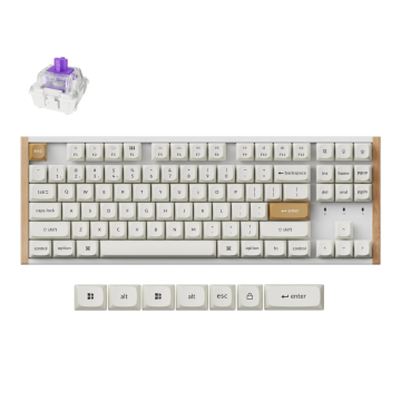 Keychron K8 HE Q1 - Gaming toetsenbord 80% TKL