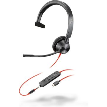 POLY Blackwire 3315 - USB-C, 3,5mm Jackplug