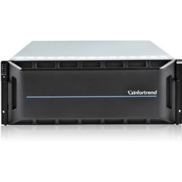 Infortrend JB3000 4U/60bay, dual redctrl JBOD, 6x SAS-12G