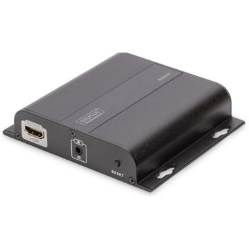 DIGITUS Professional 4K HDMI Extender via CAT  IP (receiver unit) - Video-audio-infrarooduitbreider