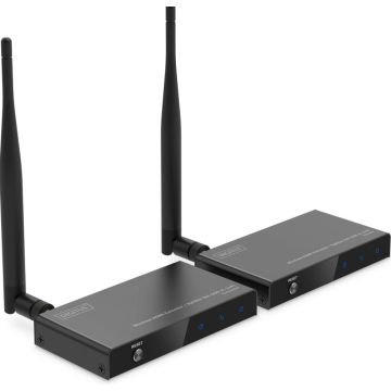 DIGITUS Wireless HDMI Extender/Splitter Set 100m,1x4,Full HD