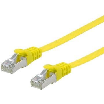 Equip Patchkabel Cat6A U/FTP 2xRJ45 5.00m geel
