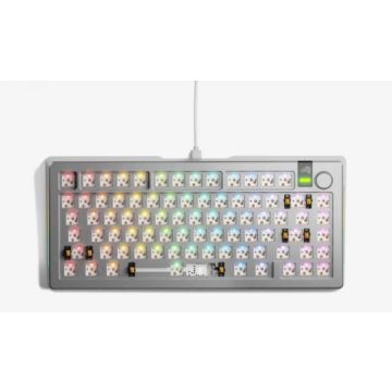 GMMK 3 PRO 75% Barebones Wired Silver -US