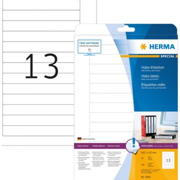 Herma 5069  - Video-etiketten