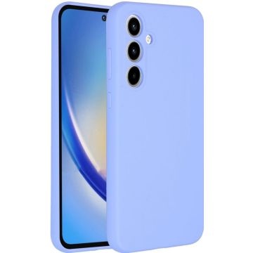 Accezz Liquid Silicone Backcover Samsung Galaxy A35 - Paars