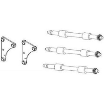 Zebra - Set toevoerrollers (pak van 3)