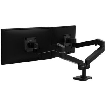 Ergotron LX Pro Premium Dual Monitorarm - Bureaubevestiging