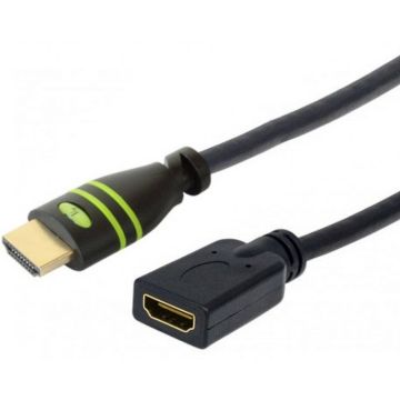 Techly High Speed HDMI VerlÃ¤ngerung mit Ethernet,4K@30Hz, 1,