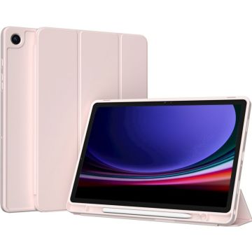 Accezz Smart Silicone Bookcase Samsung Galaxy Tab A9 8.7 inch - Roze