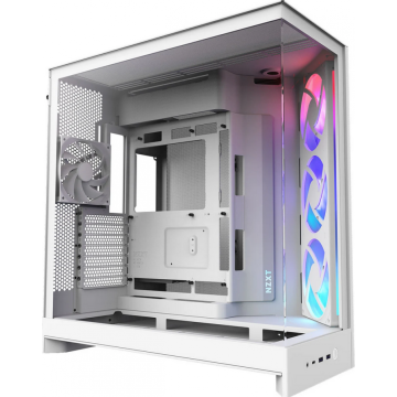 NZXT H9 Flow RGB (2025) All White - Behuizing