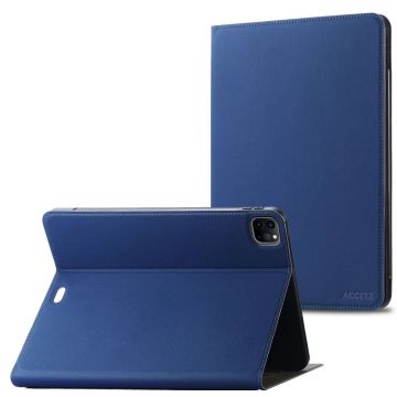Accezz Classic Tablet Case iPad Pro 11 (2022) / Pro 11 (2021) / Pro 11 (2020) / Pro 11 (2018) - Donkerblauw