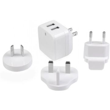 StarTech.com 2-poorts USB-lader - hoog vermogen (17 W  3,4 A)