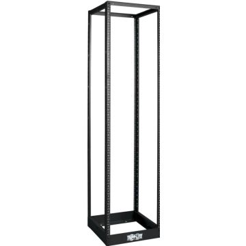 Tripp Lite 45U 4-Post Open Frame Rack Cabinet Square Holes 1000lb Capacity - Rack open frame