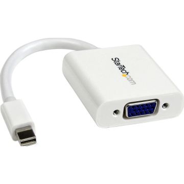 StarTech.com Mini DisplayPort to VGA Adapter - White