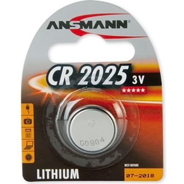 Lithium CR 2025, 3 V Battery