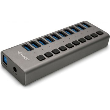 i-Tec USB 3.0 Charging HUB 10 port + Power Adapter 48 W - Hub