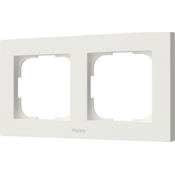 Aqara Switch Frame H2 EU 2-gang (White) - Slimme lichtschakelaar accessoires