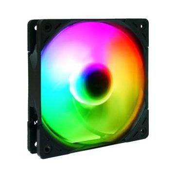 Scythe Kaze Flex, Ventilator, 12 cm, 300 RPM, 1200 RPM, 86,9 m³/uur, Zwart