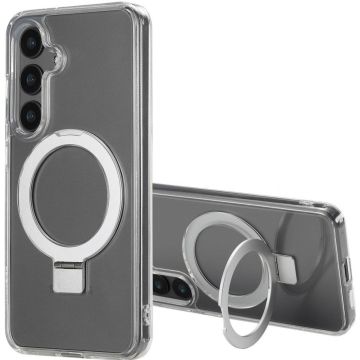 Accezz Ring Stand Backcover met MagSafe Samsung Galaxy S24 - Transparant