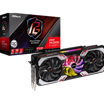 ASROCK AMD Radeon RX 6800 XT Phantom Gaming 16G OC - Videokaart
