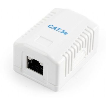 gembird CAT5E FTP-Aufputzdose met einem Port