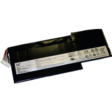 BTI - Batterij voor laptopcomputer (gelijk aan: MSI BTY-M6K)