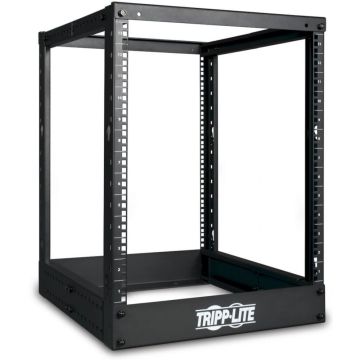 Tripp Lite 13U 4-Post Open Frame Rack Cabinet Square Holes 1000lb Capacity - Rack open frame