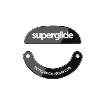 Superglide Glass Skates for Pulsar X2 Wireless/X2 Wireless Mini Black - Muisvoeten