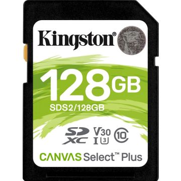 Kingston Canvas Select Plus 128GB - Flashgeheugenkaart